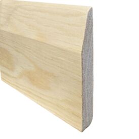 19 x 100mm Nom. (15 x 95mm fin.) Round/Chamfered Skirting No.602