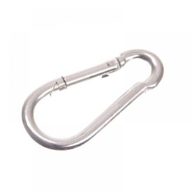 4mm Chain Fire Brigade Snap Hooks (4 Pack)