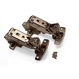 Hettich Clip-On 165° Overlay Unsprung Hinge (2 Pack)