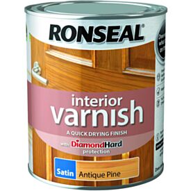 Ronseal Satin Antique Pine Interior Varnish 750ml