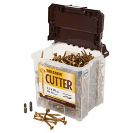 Reisser Cutter Woodscrew Trade Tub 5.0 x 60mm (Tub 500)