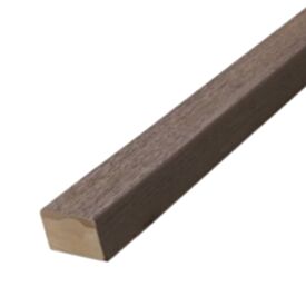 33 x 50 x 2400mm Millboard Flexible Antique Oak Square Edging