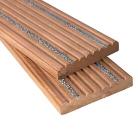 21 x 145mm Anti-Slip Balau Hardwood Decking