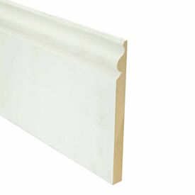 18 x 219mm fin. Primed MDF Ogee Skirting