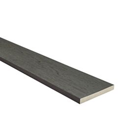 16 x 146 x 3600mm Millboard Enhanced Grain Ebony Grey Fascia