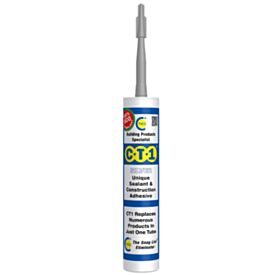 Silver CT1 Sealant & Construction Adhesive 290ml