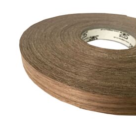 Iron On Walnut Veneer Edging Strip 19mm/22mm 50m Roll