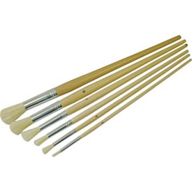 Faithfull FAIPBFITRPK Round Fitch Brush Set (6 Pieces)