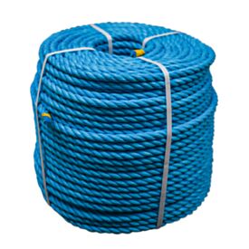 Faithfull 8mm FAIRB3080 Blue Polypropylene Rope 30m Reel