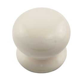 Pure White Porcelain 30mm Cupboard Knob