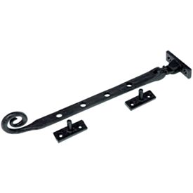 Furniture Casement Stay 250mm Black