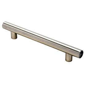 T-Bar 12mm Diameter Satin Nickel Handle 156mm FTD445ASN