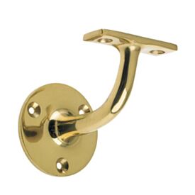 Handrail Bracket 64mm Heavy Duty Brass