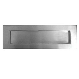 Letter Plate 250 x 76mm Satin Chrome