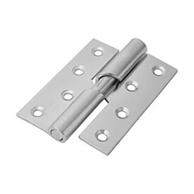 100mm Rising Butt Hinge LH Zinc Plated (2 Pack)