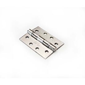 100mm Fire Door Hinge Steel Satin Chrome Grade 7 (15 Pack)