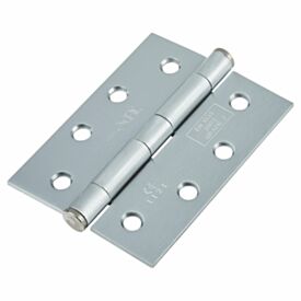 100mm Fire Door Hinge Steel Satin Chrome Grade 7