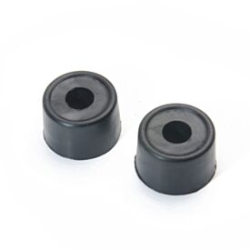 Door Stop Buffer 1.1/4 Black (2 Pack)