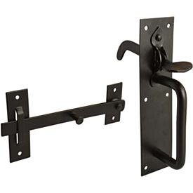 Suffolk Latch Size 2 Epoxy Black