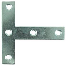 75mm Zinc Plated Tee Plate