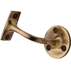 Handrail Bracket 64mm Light Duty Brass