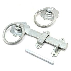 Ring Gate Latch 6 Zinc Plated