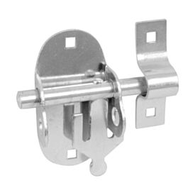 Oval Padbolt 4 Zinc Plated