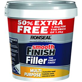 Ronseal RSLERMF12KG Smooth Finish Filler Readymix 1.2kg