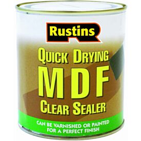 Rustins RUSMDFCS25L Clear Quick Drying MDF Sealer 2.5 Litre