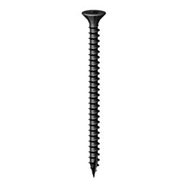 T-Hinge Black Woodscrew No12 (18 Pack)