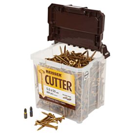 Reisser Cutter Woodscrew Trade Tub 5.0 x 50mm (Tub 600)