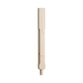 Pine ST850P Stop Chamfer Spigot Post 850 x 91mm