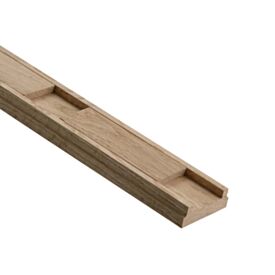 Oak BR2.432O Baserail For 32mm Spindles (2400mm)