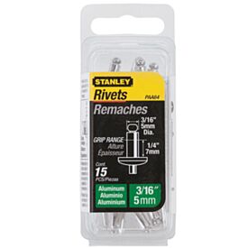 Stanley PAA58 Aluminium Rivets Long (15 Pack)