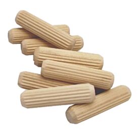 8 x 40mm Wooden Dowel Pins (50 Pack)