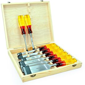 Irwin Marples MAR373S8 8-Piece Splitproof Chisel Set