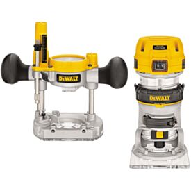 DeWalt D26204K 1/4 Plunge & Fixed Base Router 240V