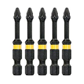 DeWalt DT7390T 50mm PZ1 Impact Driver Bit (5 Pack)