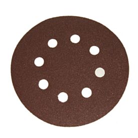 Faithfull 120 Grit Quick-Fit Velcro 125mm Sanding Disk (5 Pack)