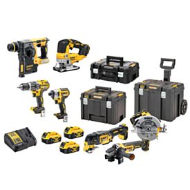 DeWalt DCK755P3T Brushless 18V 7 Piece Kit With 3x 5Ah Li-ion