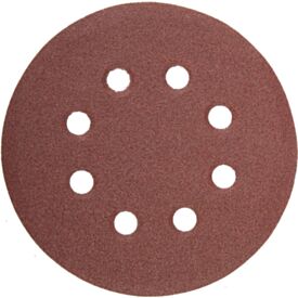 Faithfull 120 Grit Quick-Fit Velcro 150mm Sanding Disk (5 Pack)