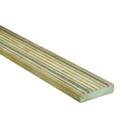 32 x 125mm Nom. Anti-Slip & UC4 Treated Softwood Decking