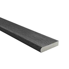 32 x 150 x 3600mm Millboard Enhanced Grain Ebony Grey Bullnosed Board