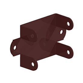 47mm Brown Fence Panel Clip